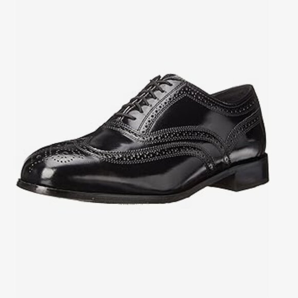 Johnson & Murphy Mens Leather Dress Shoes Sz 10 main image 5